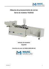 MAAG MERCURE 10026 Manual De Usuario