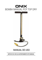 Onix TOP DRY Manual De Uso