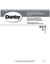 Danby DFF092C1BSLDB Guía De Utilización Y Cuidado Para El Propietario