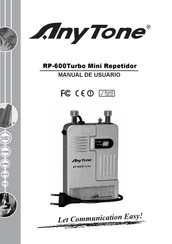 AnyTone RP-600Turbo Manual De Usuario