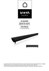 Vieta Home VH-SB300BK Manual De Usuario