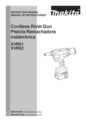 Makita XVR01 Manual De Instrucciones