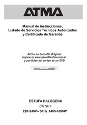 Atma CH1611 Manual De Instrucciones