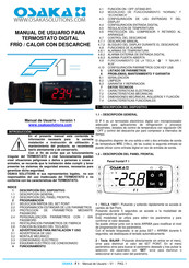 Osaka F 1 Manual De Usuario