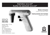 BRAND accu-jet Instrucciones De Manejo