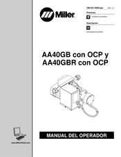 Miller AA40GBR Manual Del Operador