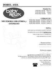 Baby Relax WM108D-SGOR Manual De Instrucciones