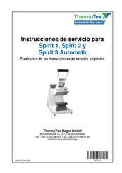 Thermotex Spirit 1 Instrucciones De Servicio