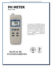 Lutron PH-208 Manual De Funcionamiento