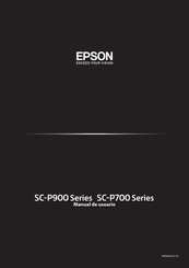 Epson SC-P900 Serie Manual De Usuario