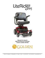 Golden LiteRider Envy GP162 Manual De Usuario