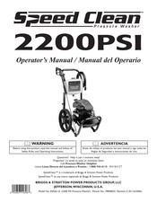 SpeedClean 2200 PSI Instrucciones De Uso