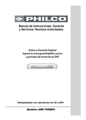 Philco ARP-795MP3 Manual De Instrucciones