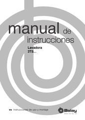 BALAY 3TS Serie Instrucciones De Uso Y Montaje