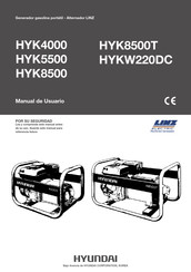 Hyundai HYK5500 Manual De Usuario