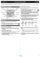 Citizen U200 Instrucciones Breves