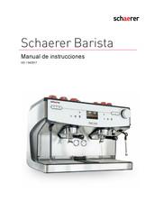 Schaerer Barista Manual De Instrucciones