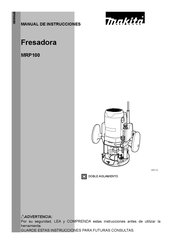 Makita MRP100 Manual De Instrucciones