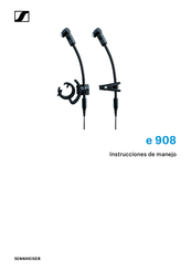 Sennheiser e 908 Instrucciones De Manejo