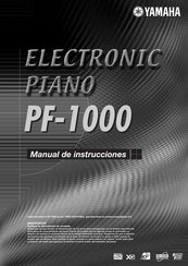 Yamaha PF-1000 Manual De Instrucciones