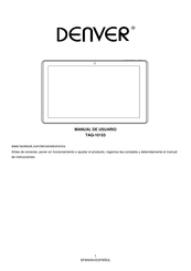 Denver TAQ-10153 Manual De Usuario