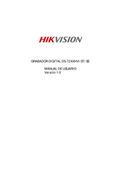 Hikvision Ds 7216hvi Se Manuales Manualslib