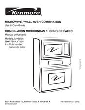 Sears Kenmore 790.4785 Serie Manual Del Usuario