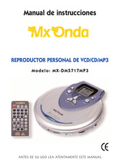 Mx Onda MX-DM5717MP3 Manual De Instrucciones