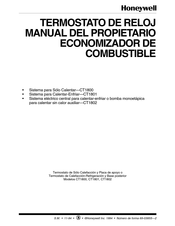 Honeywell CT1801 Manual Del Propietário