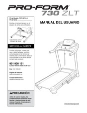 Pro-Form 760 ZLT Manual Del Usuario