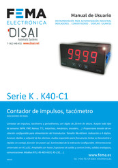 Fema K Serie Manual De Usuario