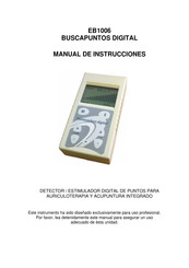 Novasan EB1006 Manual De Instrucciones