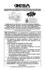 Desa Hearth Products VRL24PR Manual De Funcionamiento