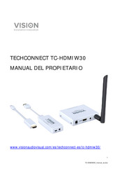 Vision TC-HDMIW30 Manual Del Propietário