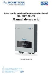 ZCS 3K-6KTLM LITE Manual De Usuario