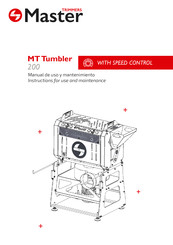 Master Trimmer MT Tumbler 200 Manual De Uso