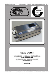 Selecta SEAL-COM 3 Manual De Instrucciones