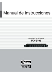 Inter-m PO-6106 Manual De Instrucciones