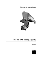 Trumpf TruTool TKF 1500 1B1 Manual De Operaciones