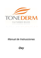 Tonederm Oxy Manual De Instrucciones