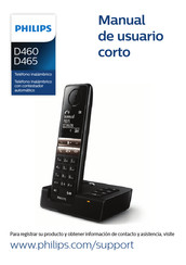 Philips D460 Manual De Usuario