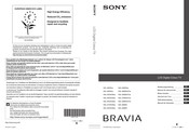 Sony BRAVIA KDL-32W55 Serie Manual De Instrucciones