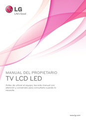 LG 26LV25 Serie Manual Del Propietário