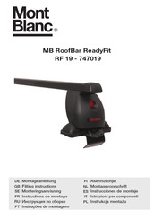 Mont Blanc RF 46 - 747046 Instrucciones De Montaje