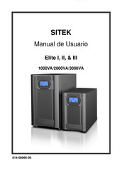 SITEK Elite III Manual De Usuario