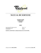 Whirlpool ACH803 Manual De Servicio