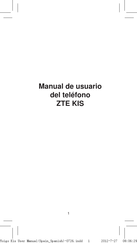 ZTE KIS Manual De Usuario