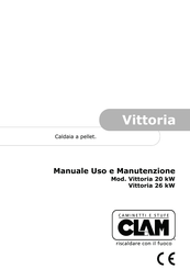 Clam Vittoria 20 kW Manual Usuario Y Mantenimiento