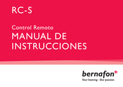 Bernafon RC-S Manual De Instrucciones