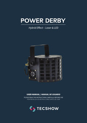 TECshow POWER DERBY Manual De Usuario